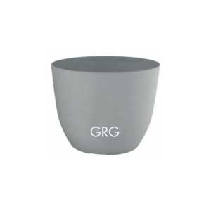 Conca-Pure-Grigio vaso da interni ed esterni