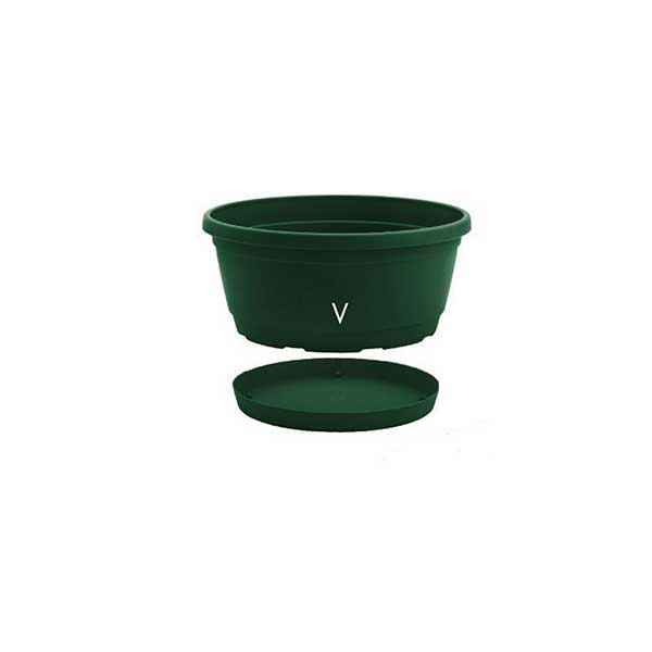 Ciotola-Rumba-Assemblata-vaso-da-giordino-vaso-da-balcone-vaso-in-plastica-verde
