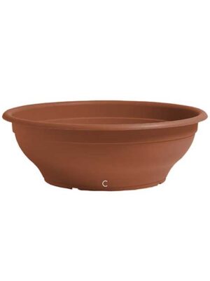 ciotolone, vasi in plastica in tre colori cotto, antracite e tortora