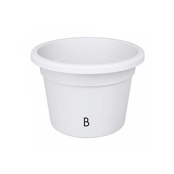 Vasi premium in plastica per interni ed esterni bianco, tortora, antracite, cotto, grigio, salvia