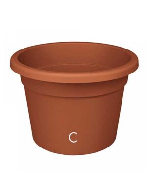 Vasi premium in plastica per interni ed esterni bianco, tortora, antracite, cotto, grigio, salvia