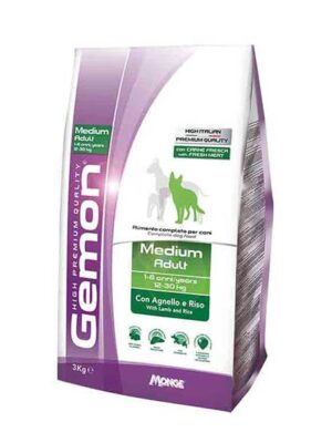 Gemon-Medium-Adult-Agnello&Riso-cibo-secco-per-cani