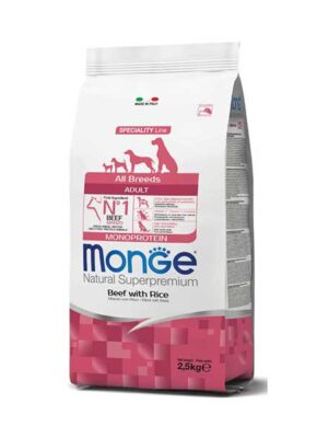 Monge-Superpremium-All-Breeds-Manzo&Riso-cibo-secco-per-cani