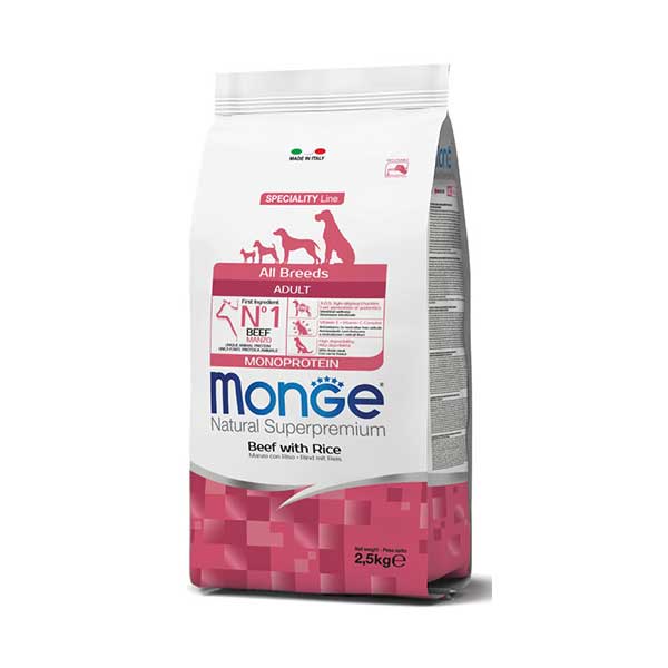 Monge-Superpremium-All-Breeds-Manzo&Riso-cibo-secco-per-cani