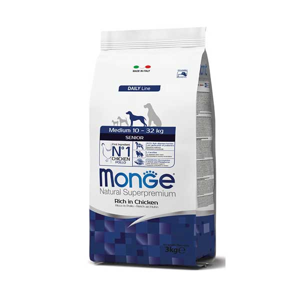 Monge-Superpremium-Medium-Senior-Pollo-cibo-secco-per-cani
