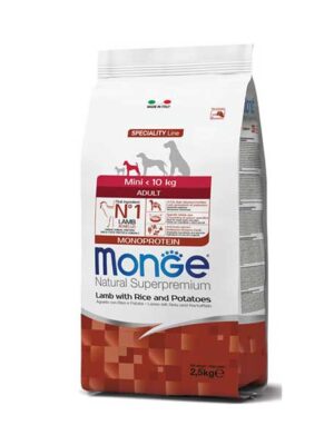 Monge-Superpremium-Mini-Adult-Agnello-Riso&Patate-cibo-secco-per-cani