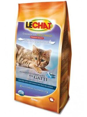 Lechat croccantini Tonno&Salmone 1.5Kg
