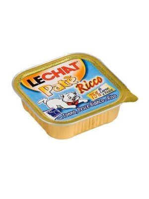 Scopri la vasta gamma di prodotti lechat tra cui Lechat patè vaschetta tonno pesce bianco/riso-100g su naturando dal 1997