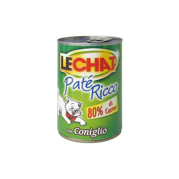 Lechat patè coniglio-400g una vasa gamma di prodotti per il tuo gatto da naturando il vivaio per il tuo giardino