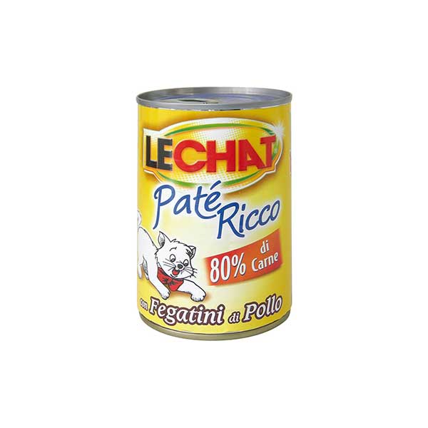 Lechat patè fegatini di pollo-400g una vasa gamma di prodotti per il tuo gatto da naturando il vivaio per il tuo giardino